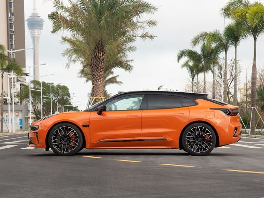 2023 Você Versão Zeekr 001 100kwh laranja Z-sport Automóvel Carro com número e 5 assentos