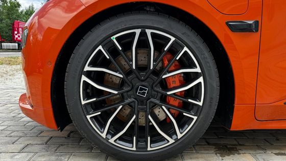 2023 Você Versão Zeekr 001 100kwh laranja Z-sport Automóvel Carro com número e 5 assentos