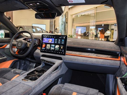 Automóvel EV de suspensão independente de espinha dupla 2024 Zeekr001 You100kwh AWD Negro Laranja