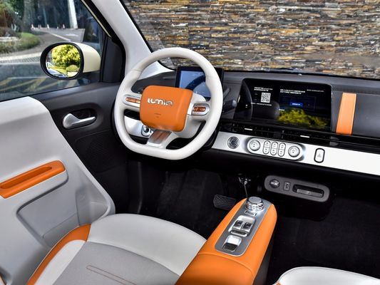 Compacto Pequeno EV Mini Carro Elétrico Mini Carro Changan Lumin 2023 155km/301km Automático