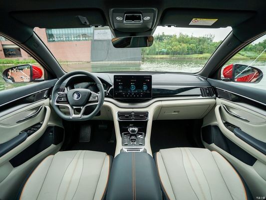 Tempo de carregamento rápido de 0,5h Pure Electric 2021 Byd Song Plus EV SUV Flagship Edition