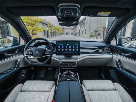 EEC Certificado 2022 BYD Tang EV 635km 4WD Flagship Edition Veículo elétrico de 6 lugares