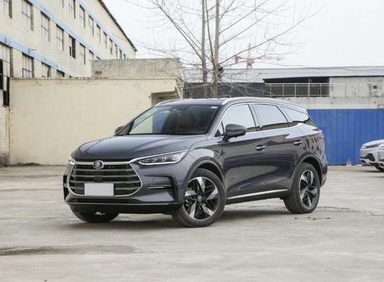 Caixa de velocidades automática BYD Tang 2022 EV Veículo elétrico 635km 4WD Flagship Edition 6 assentos