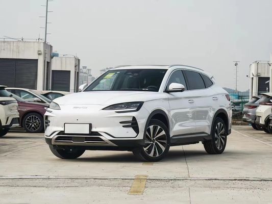 2024 Modelo Byd Song Plus EV 605km Top Version Auto SUV Branco Carro Elétrico Smart Usado