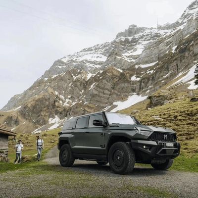Dongfeng Mhero 917 Carro elétrico SUV híbrido de alcance alargado Carro usado EV