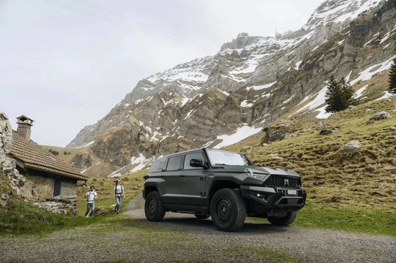 Tipo de carroceria fechado Mhero 917 Carro elétrico SUV híbrido gama alargada Carro SUV grande EV usado