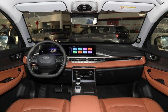 Direção esquerda 2023 Chery Tiggo 8 Kunpeng 290tgdi Automático Edição Deluxe 4500x1860x1746