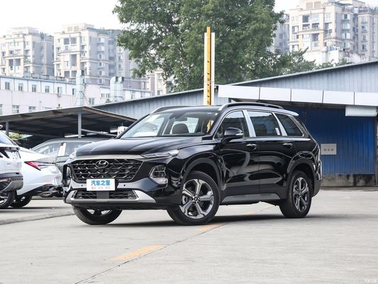 Direção à esquerda 2023 Hyundai Santafe Traveller 380t Gdi 4WD Lux Htrac versão 6 lugares