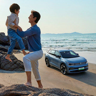 Veículos Elétricos 2023 Volkswagen ID6X SUV EV Energy 4WD Edition com 555km Endurance