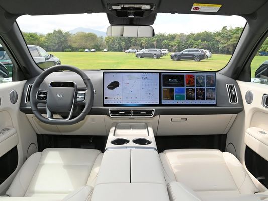 Veículo energético preto 2024 Li/Lixiang L7 Ultra com 5 lugares e motor híbrido elétrico