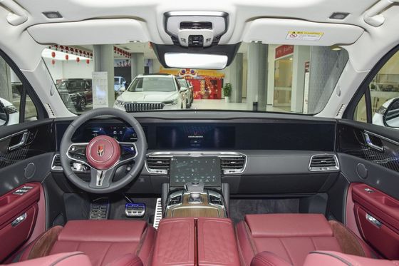 P0000096 Tipo de Energia Elétrica 2022 Hongqi E-HS9 6 lugares 690 km Qixiang Edição EV SUV Carros