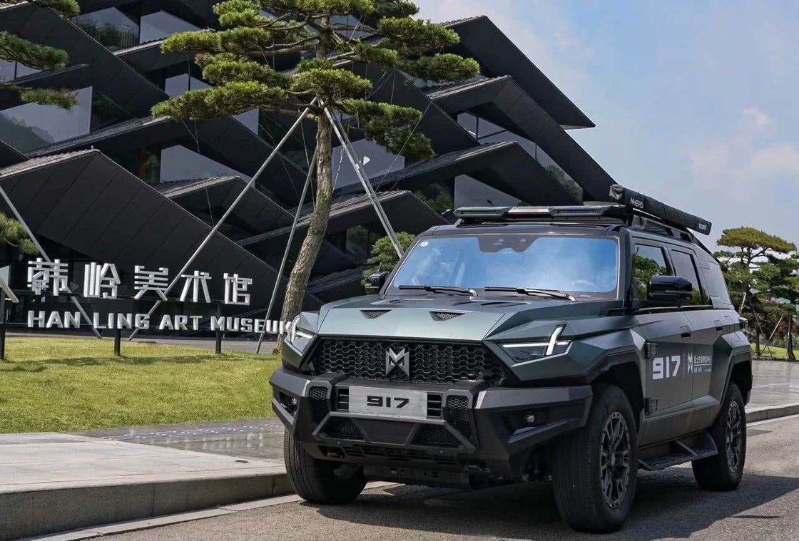 Tipo de carroceria fechado Mhero 917 Carro elétrico SUV híbrido gama alargada Carro SUV grande EV usado