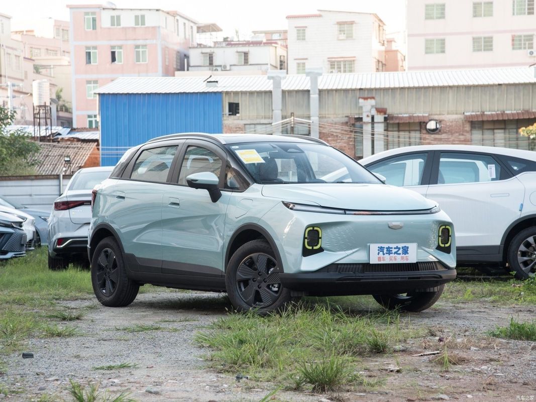 Geely Geometry E 2023 320KM Happy Tiger SUV de veículo elétrico de 5 lugares para benefício